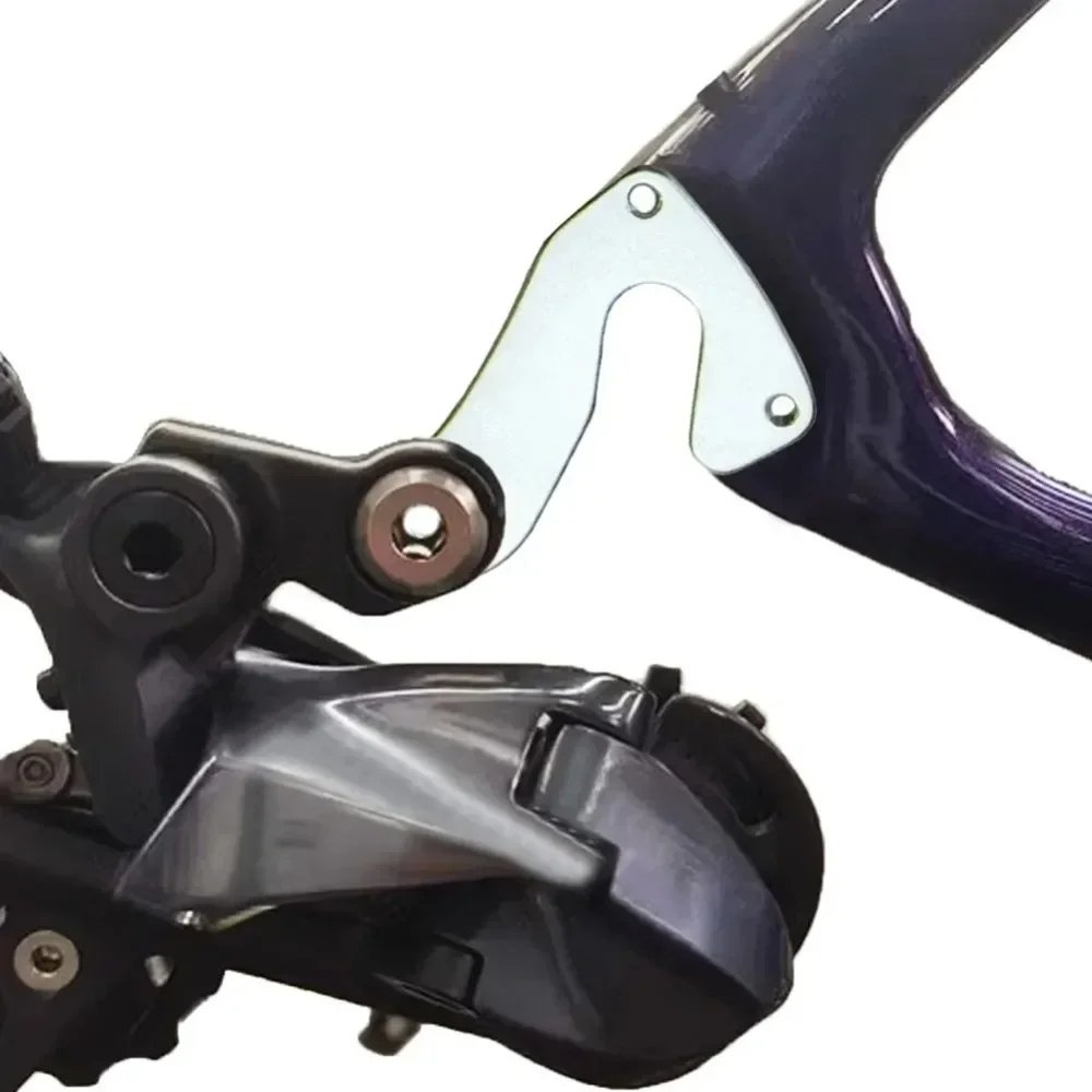 1PC Transmission tail hook Alignment Tool - CNC Tail Hook Corrector for Mountain/Road Bike, Frame Hook Repair Accessories