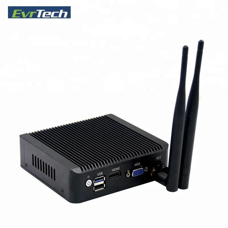 Quad core J3160 CPU  aes-ni Fanless pfsense firewall nuc mini computer server