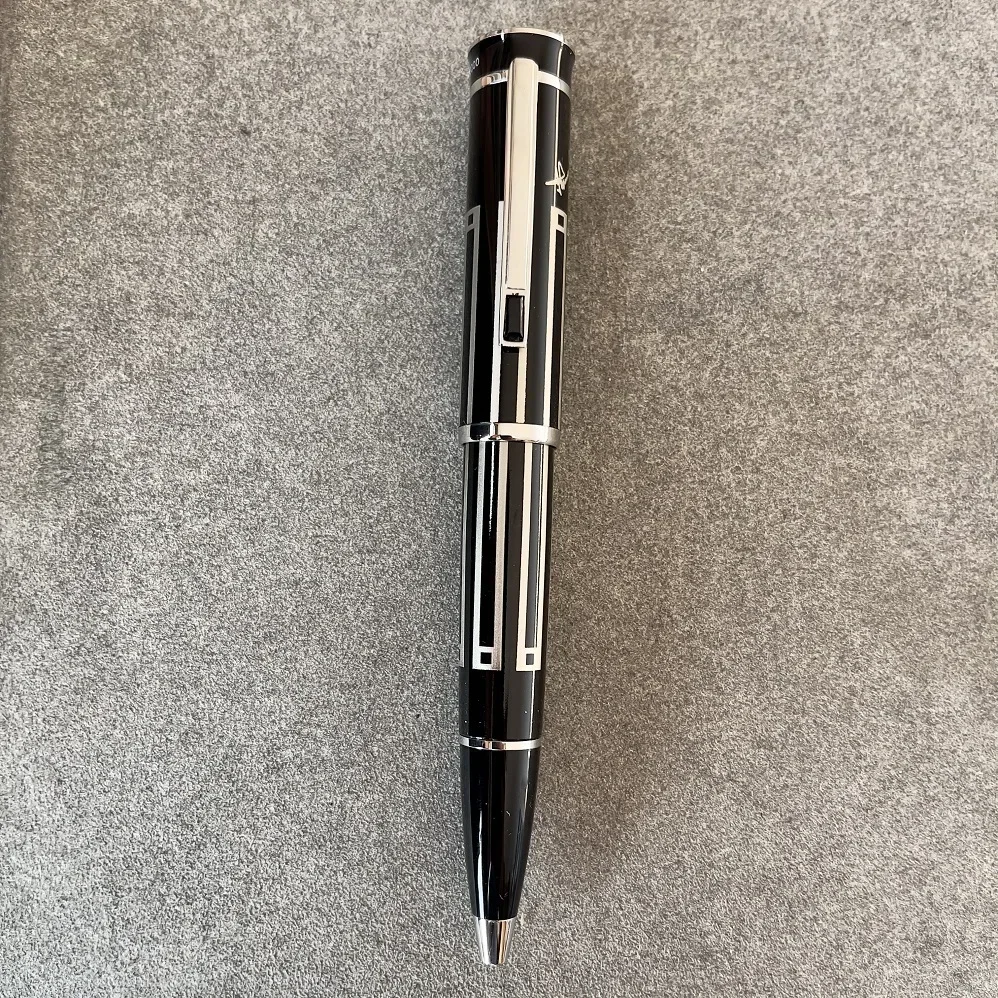 2023 Mb pen Monte Relief Logo Great Writer Thomas Mann Rollerball Pen Black Blance Ink Fountain Ballpoint Pen