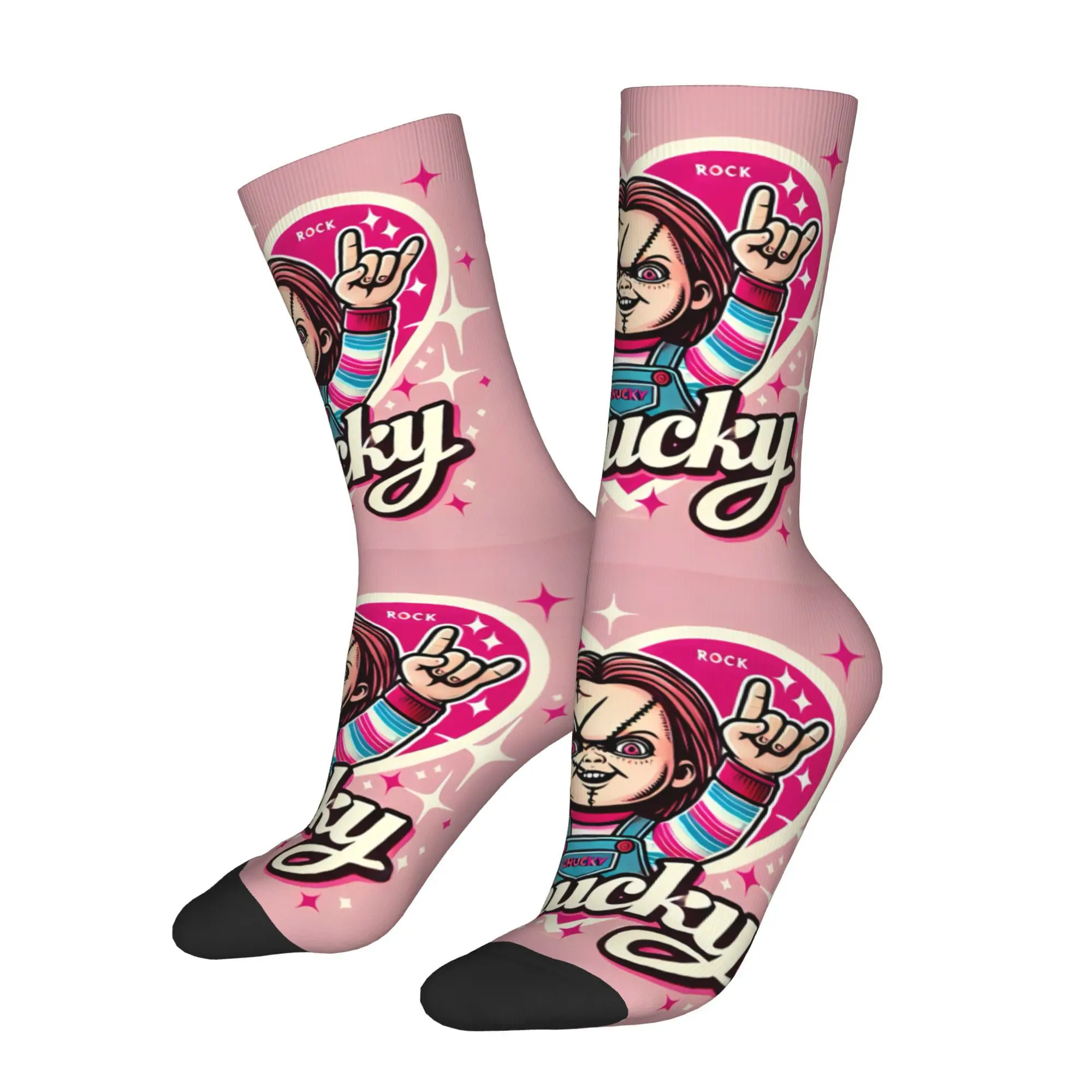 

Movie Chucky Sock Printed Man Polyester Fashion