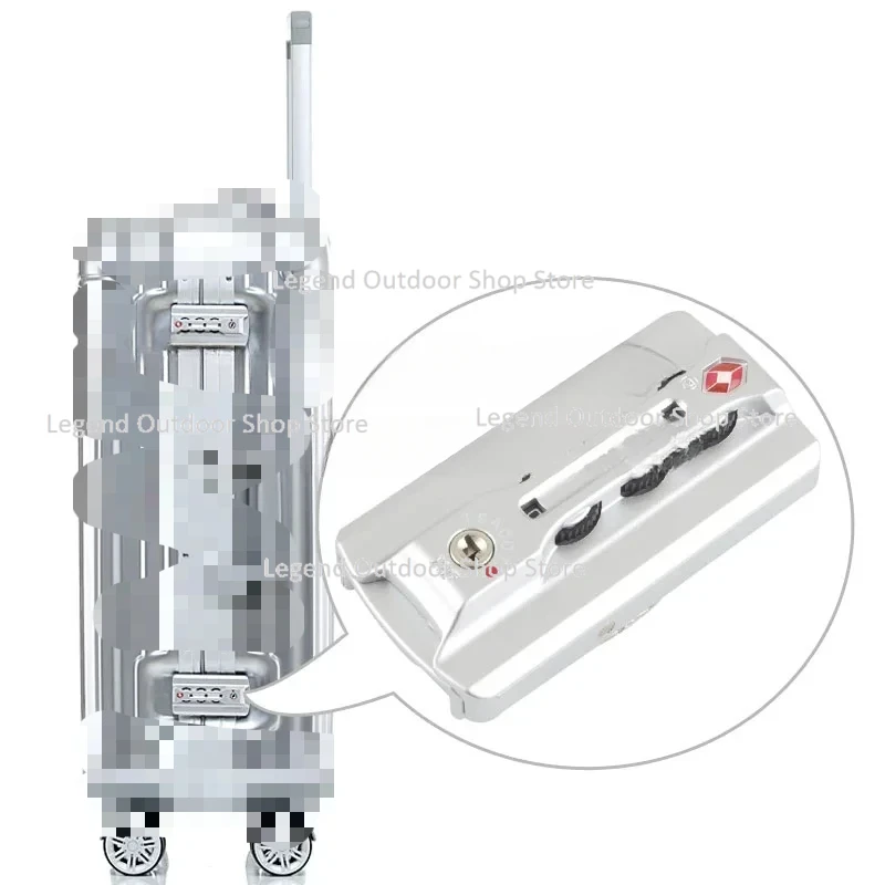 

Комбинированная тяга для багажа с алюминиевой рамой, дорожный чемодан, высококачественный защелкивающийся замок