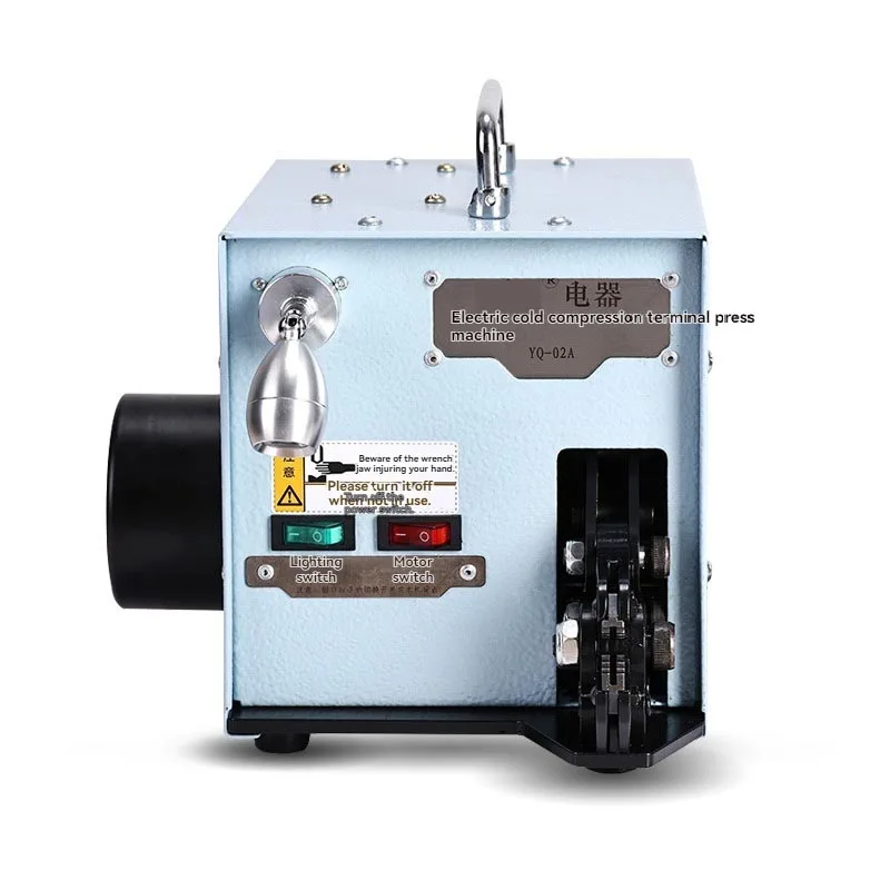 02A Electric Cold Press Terminal Crimping Machine Stable Even Pressure For Small Batch Cable Terminal Crimp Daily Electronic