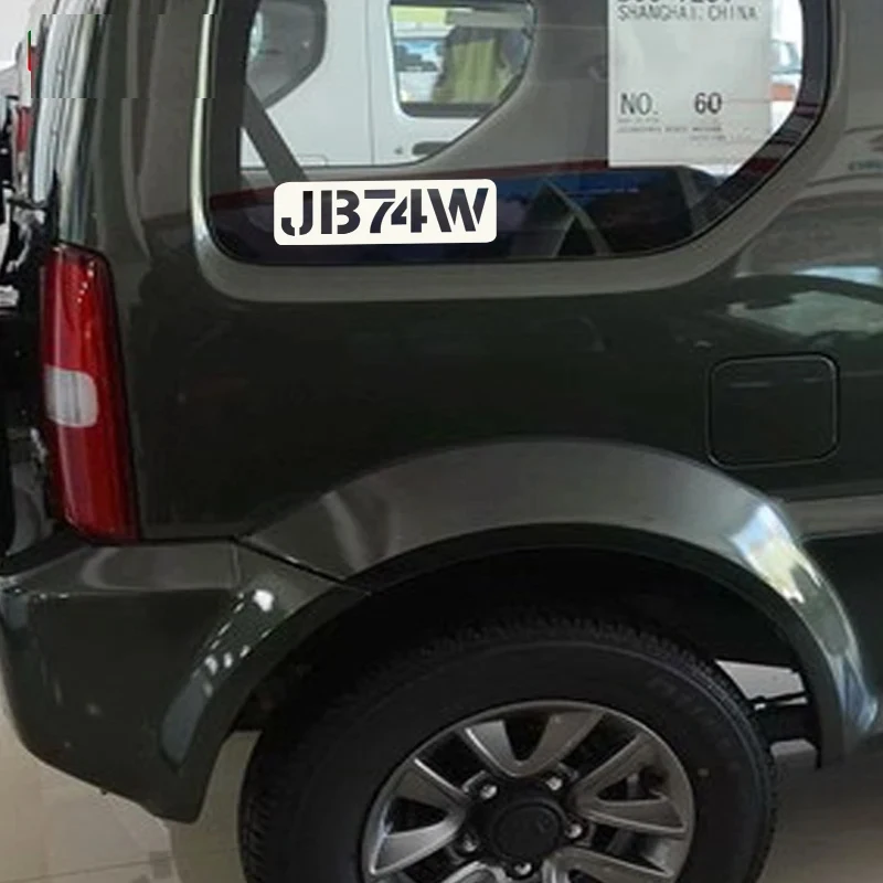 

2Pcs Reflective Car Body Sticker Vinyl Decal For Suzuki Jimny JB74 Exterior Decor Accessories