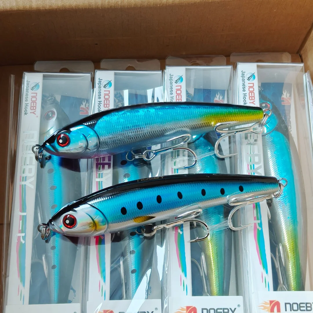 

Noeby 4pcs Stickbait Fishing Lure 140mm 70g Sinking Pencil Artificial Hard Bait Big Game Sea Tuna Fishing Lures