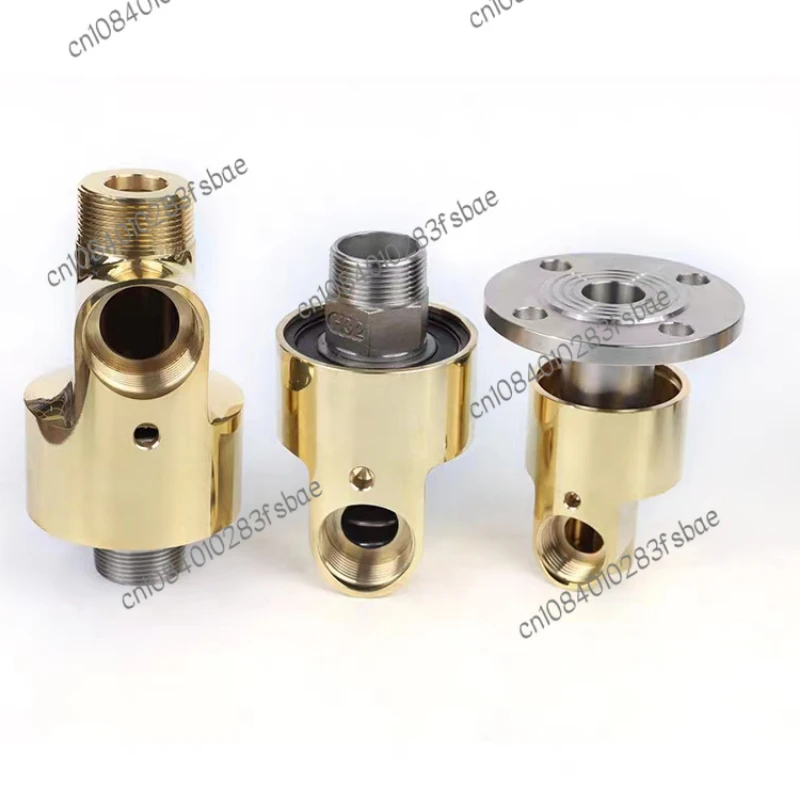 

H-type rotary joint 360 degrees cooling water copper rotary joint unidirectional bidirectional HD/HS type 4 min 6 min 1 "2"