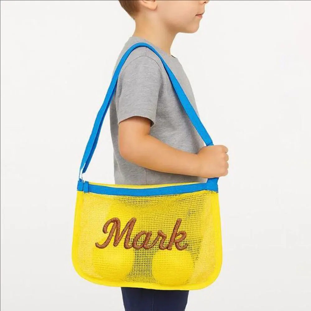 Custom Summer Beach Bag 2025 New Shell Collection Bag Personalized Unique Name For Boys Girls Foldable Storage Mini Handbags view 4