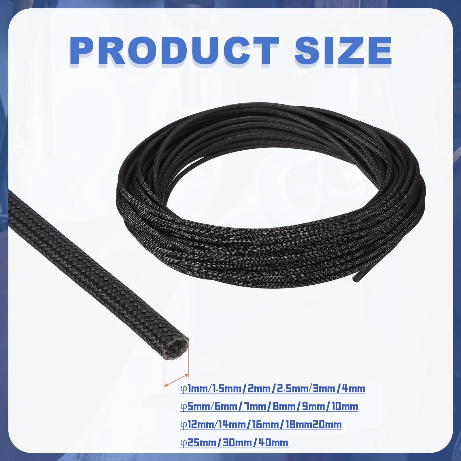 600 ° C Wysokotemperaturowa Os – Cable Sleeve Braided recenzja i cena