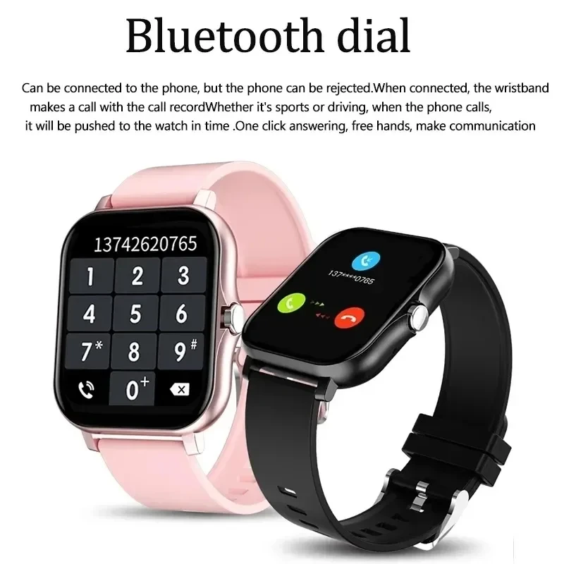 LIGE New Smart Watch Women Bluetooth Call Watch Fitness Tracker Waterproof Sport Smart Clock Fashion Ladies Men Smartwatch Woman