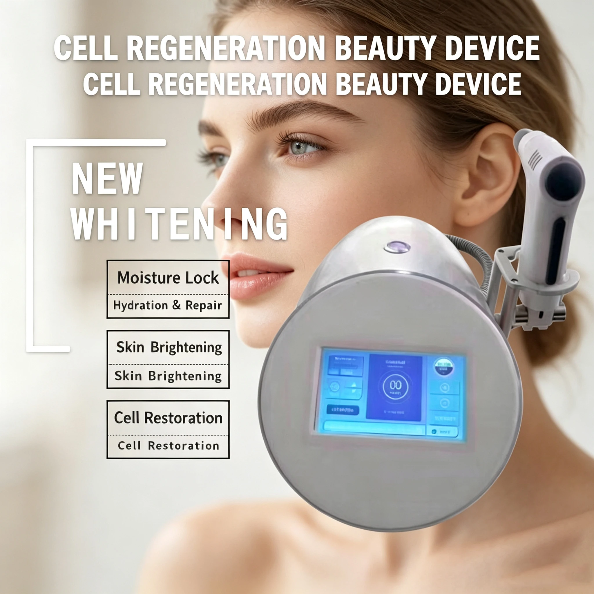 Desktop Cell Implant Device Exosomes Introduction for Hydrating, Moisturizing, Whitening, Deep Introduction for Beauty Salon Use