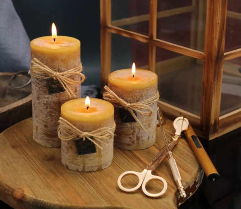 UVS3GTQFHX Scented candle cylindrical essential oil candle fragrance for deodorizing, romantic and smoke-free decoration