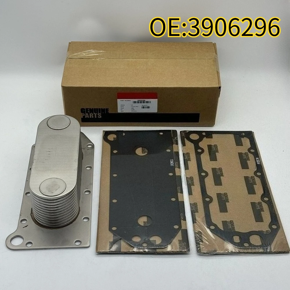 

High quality New For 3906296 OIL COOLER CORE W/ Gaskets for Cummins 6C 6CT 8.3C ISC QSC ISL