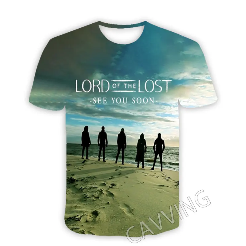 CAVVING 3D Printed  LORD OF THE LOST Rock   Casual T-shirts  Hip Hop T Shirts Harajuku Styles Tops Clothing for Men/women