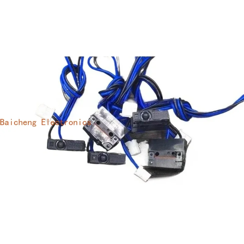 5PCS 2-pin normally open D2SW-P01-3M sealed waterproof dust micro switch with wire travel