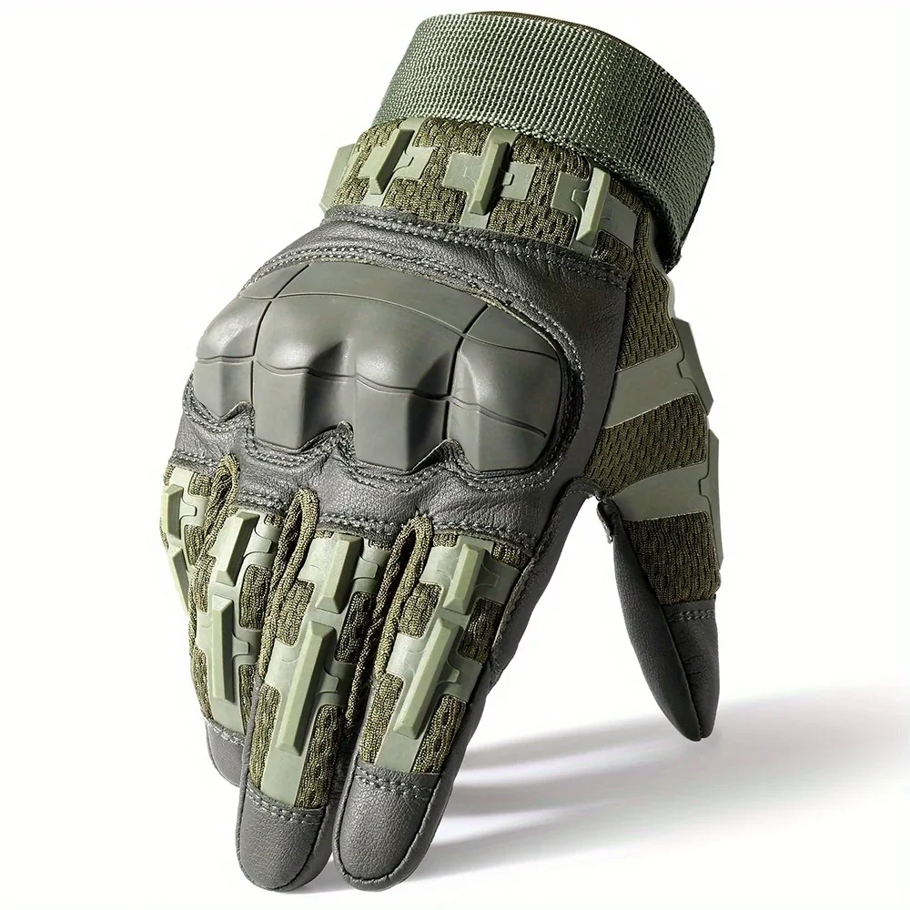 

Deluxe Touch Screen Gloves: Durable, Breathable & Full-Finger Protection for Motorbiking, Cycling, & Outdoor Adventures