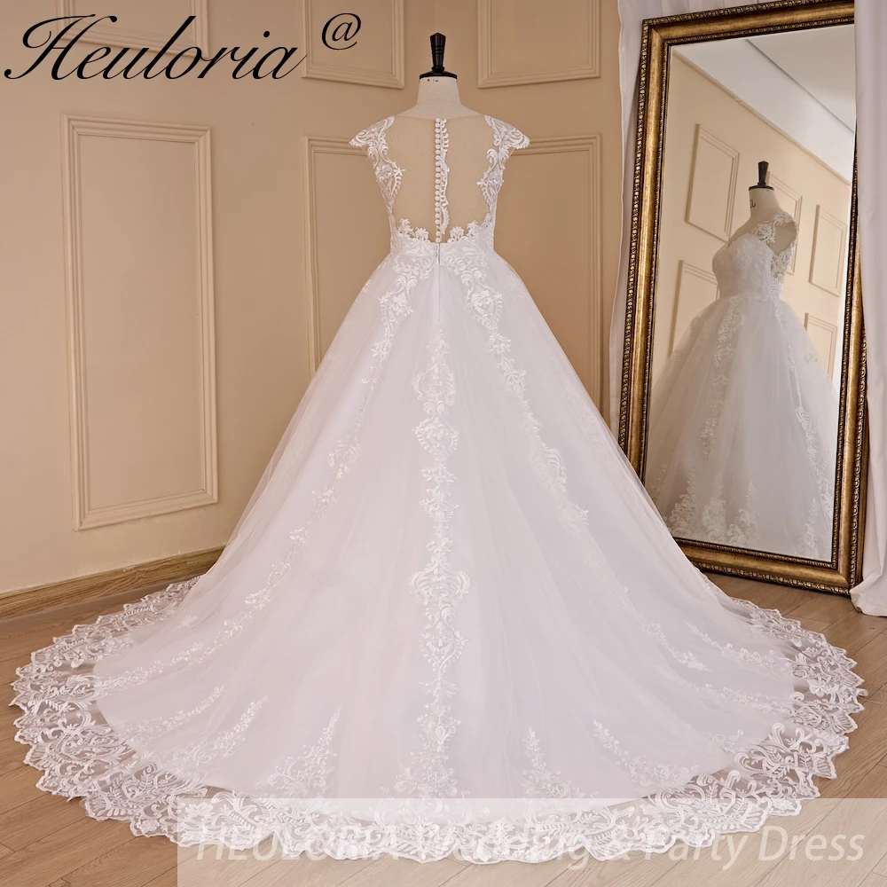 Luxus Prinzessin Hochzeit Kleid O hals langarm brautkleid Plus größe ballkleid Spitze Braut Robe De Mariee Muslimischen Hochzeit Kleid