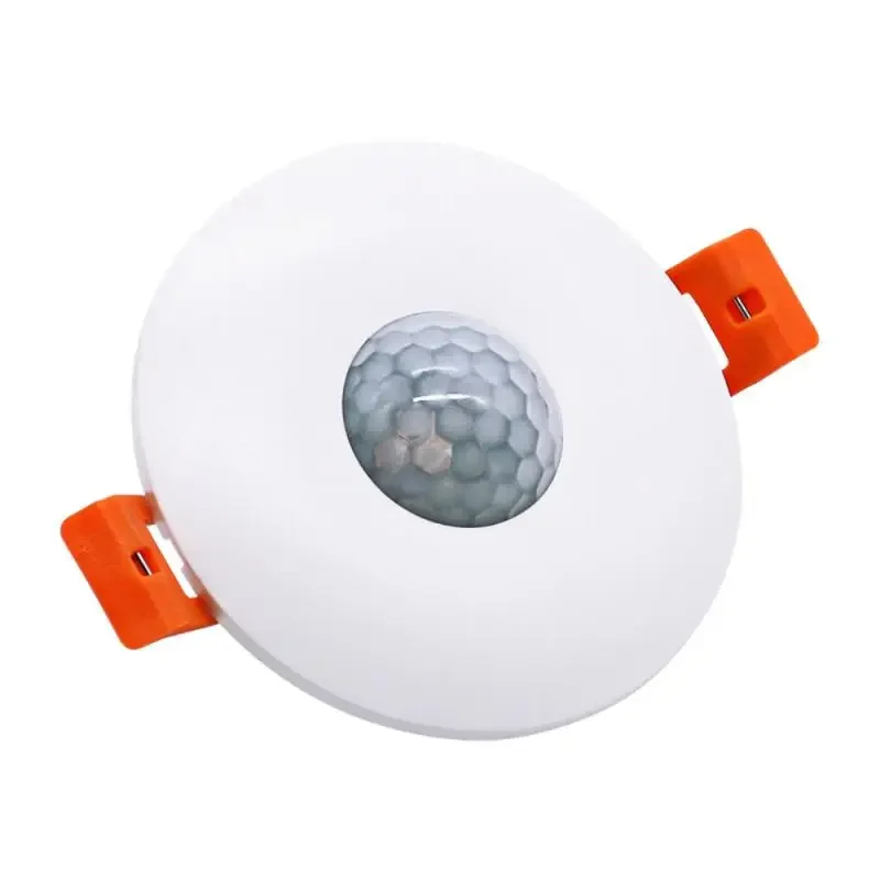 Infrarood PIR Sensor Schakelaar 110-220V Menselijk Lichaam Detector Ingebed Verborgen Trap Bewegingsdetectie Plafond Installatie