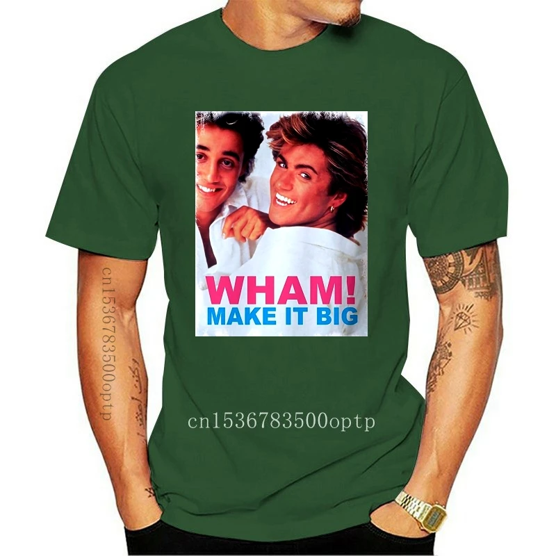 Nation T Shirts For Men Punk Tops Crew Neck Short George Michael Wham! Regent George Michael T Shirt Gift Mens Shirts