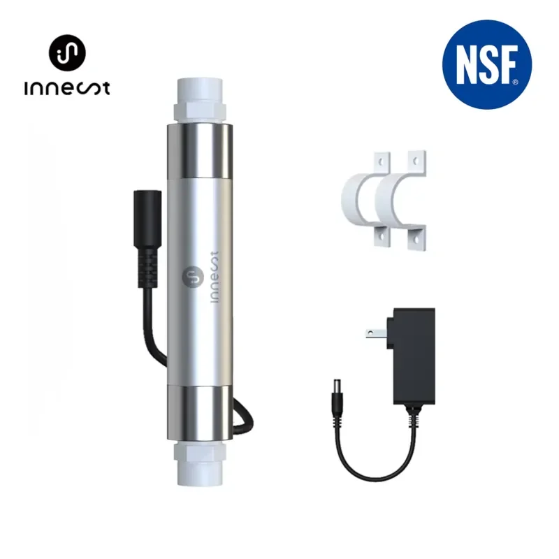 NSF Certification High Rate 99.99% 6LPM UVC LED Water Sterilize Module Disinfection for RO RV Yacht Water Treatment System
