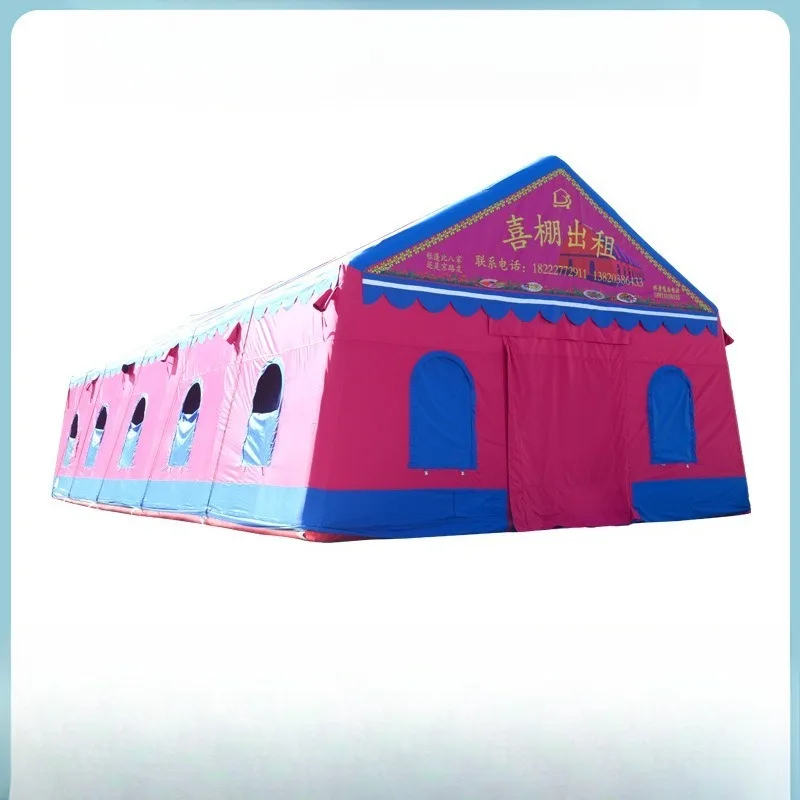 rural banquets and banquets mobile catering to build three-story roof inflatable tents