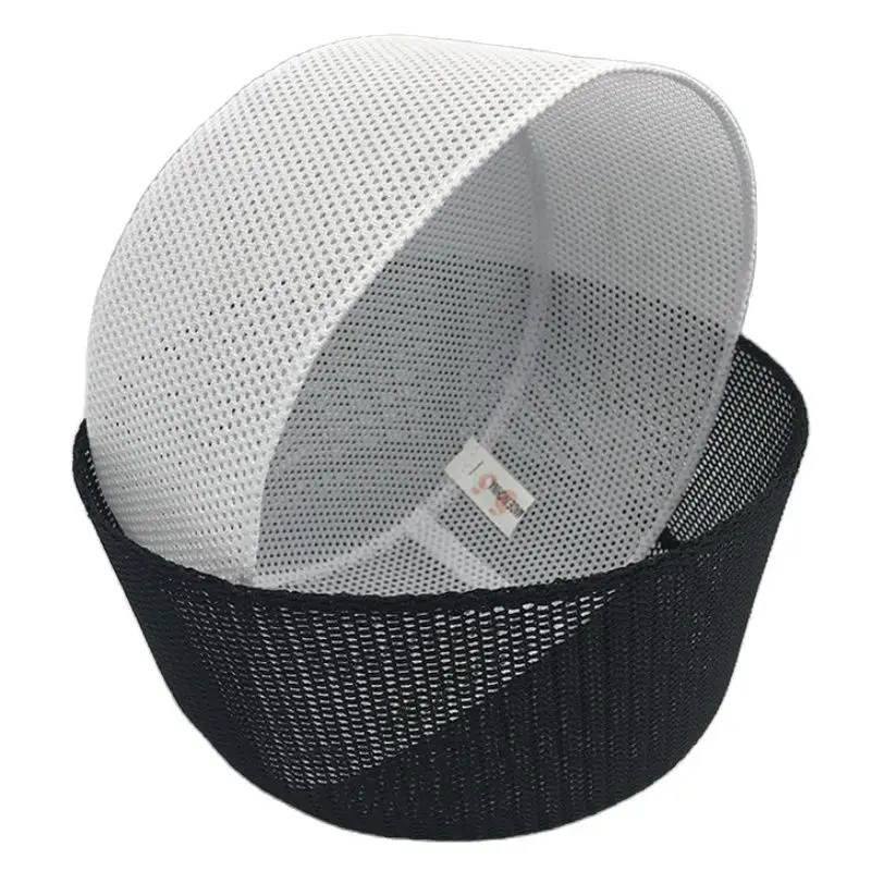 2023 New Saudi Muslim Caps for Men Summer Breathable Mesh Prayer Cap Jewish Black Hui Flat Hat for Islamic Clothing Kufi Adult