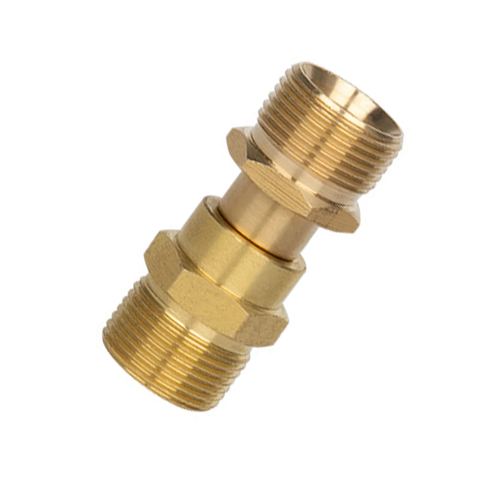 

Anti-winding M22 14mm 15mm Connector Hose To Hose Swivel Fitting Coupler 4500 PSI