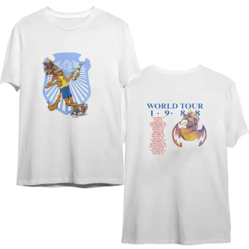 

Редкая футболка Dokken Monsters Of Rock World Tour 1988 года Äì 2-сторонний концерт