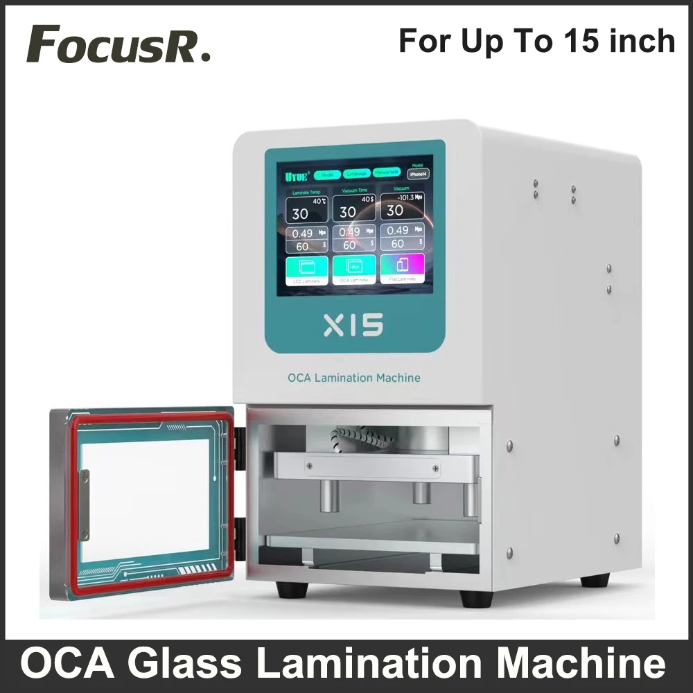 UYUE X15 OCA Glass Laminating Defoamer Machine for iPhone Samsung S23Ultra Tablet 15 inch Refurbished Screen Replacement Repair