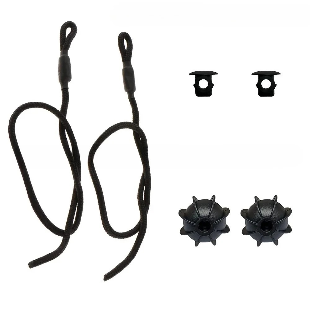 2pc For VW Golf MK5 MK6 Rabbit R R32 R20 GTI Hatch Parcel Shelf String Cord Tonneau Cover Strap Tailgate Trunk 1K6863447A