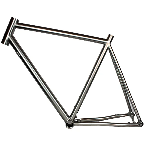 

titanium cyclocross bicycle frames T47 Ti gravel bike frames thru axle dropout titanium gravel bike frames inner line routing