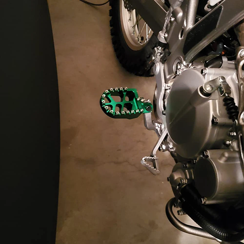 Motocross-Fußrasten Fußpedale für Kawasaki KLX300R KLX300S KLX300SM KLX300 KLX 300R 300S 300SM 300 R Zubehör – Detail 8