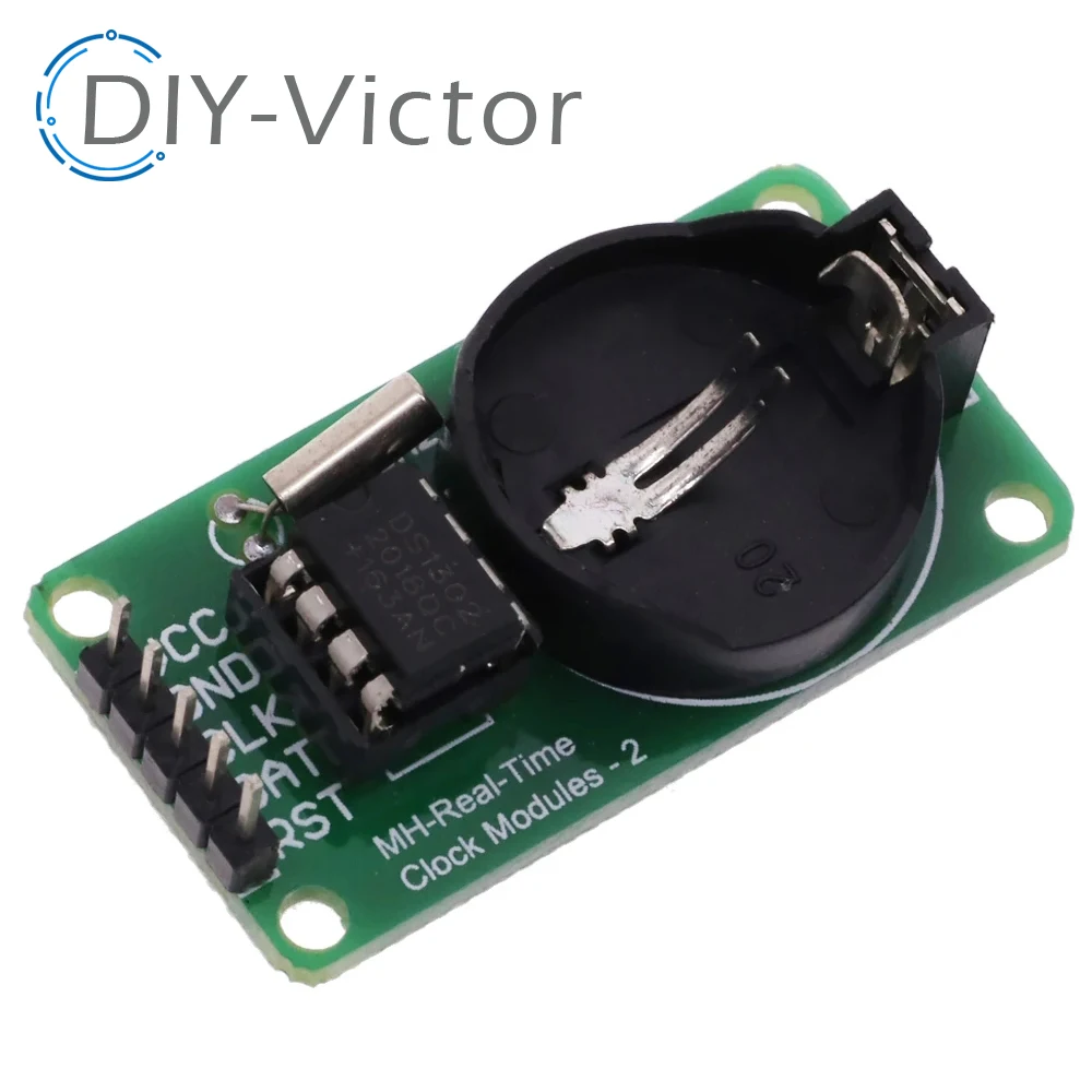 Thiết Bị Điện Tử thông minh DS1302 Đồng Hồ Thời Gian Thực Module Ban Phát Triển Cho Arduino DIY Bộ Khởi Đầu