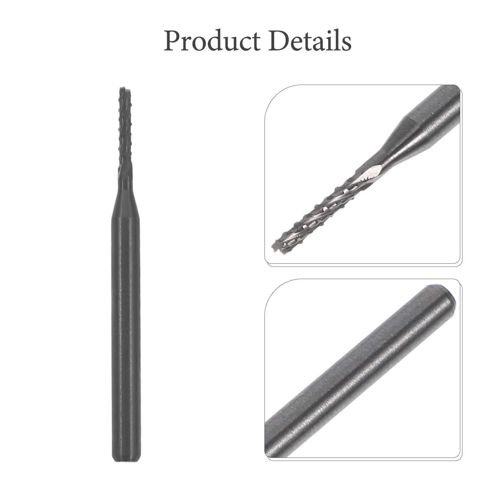 Tungsten Steel Grinding Head Milling Handle CNC Router Bit for Carving Engraving Tools High Hardness Stability Precision