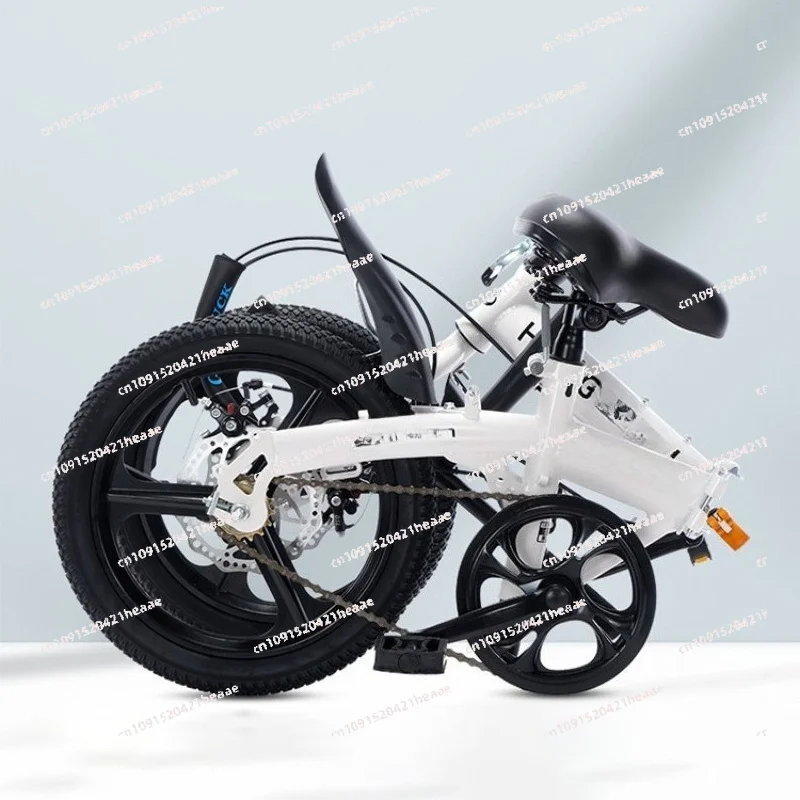 Suitable for Folding bicycle 20 inch variable speed bicycle, men's and women's ultra light small pedal