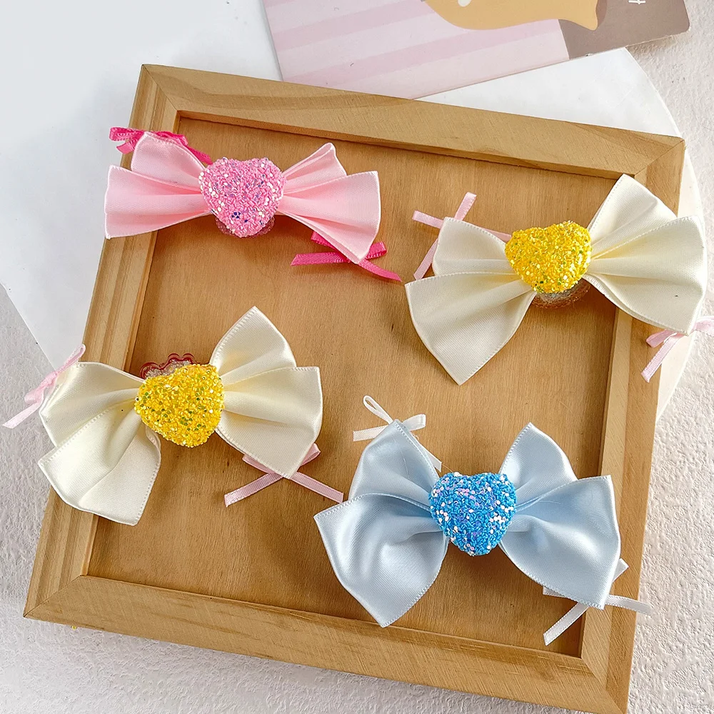 

Бусины ручной работы/для рукоделия, 61*92 мм, 30 шт., с эффектом блестящего порошка, в форме банта, фурнитура и компоненты для изготовления украшений # 19996