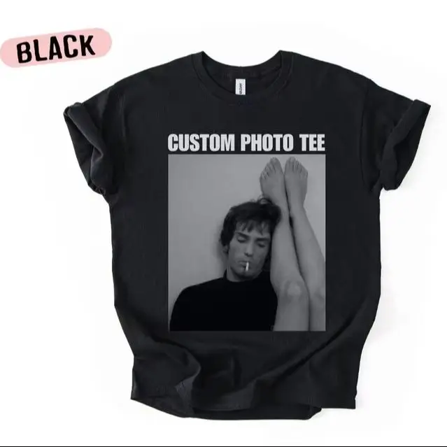 Short Sleeve T-shirt Personalized Picture Fashion Tee Add Your Image Text Design Here Unique Tees For Your Team Party Group Wear