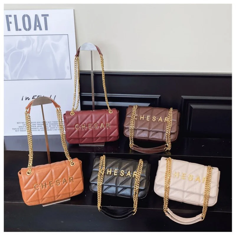 

Женская сумка через плечо премиум-класса с кожаными деталями, сумка через плечо известного бренда для современных женщин