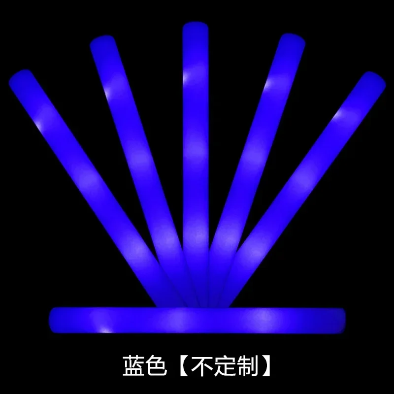 Multicolor concert glowsticks, LED oplichtende foam glowsticks, feestbenodigdheden voor evenementen en feesten - afbeelding 1