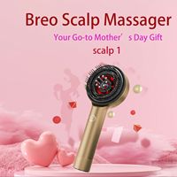 Breo Scalp Trilogy Massager Scalp 1 Red Blue Yellow Light Essential Oil Massager Hair Scalp Care