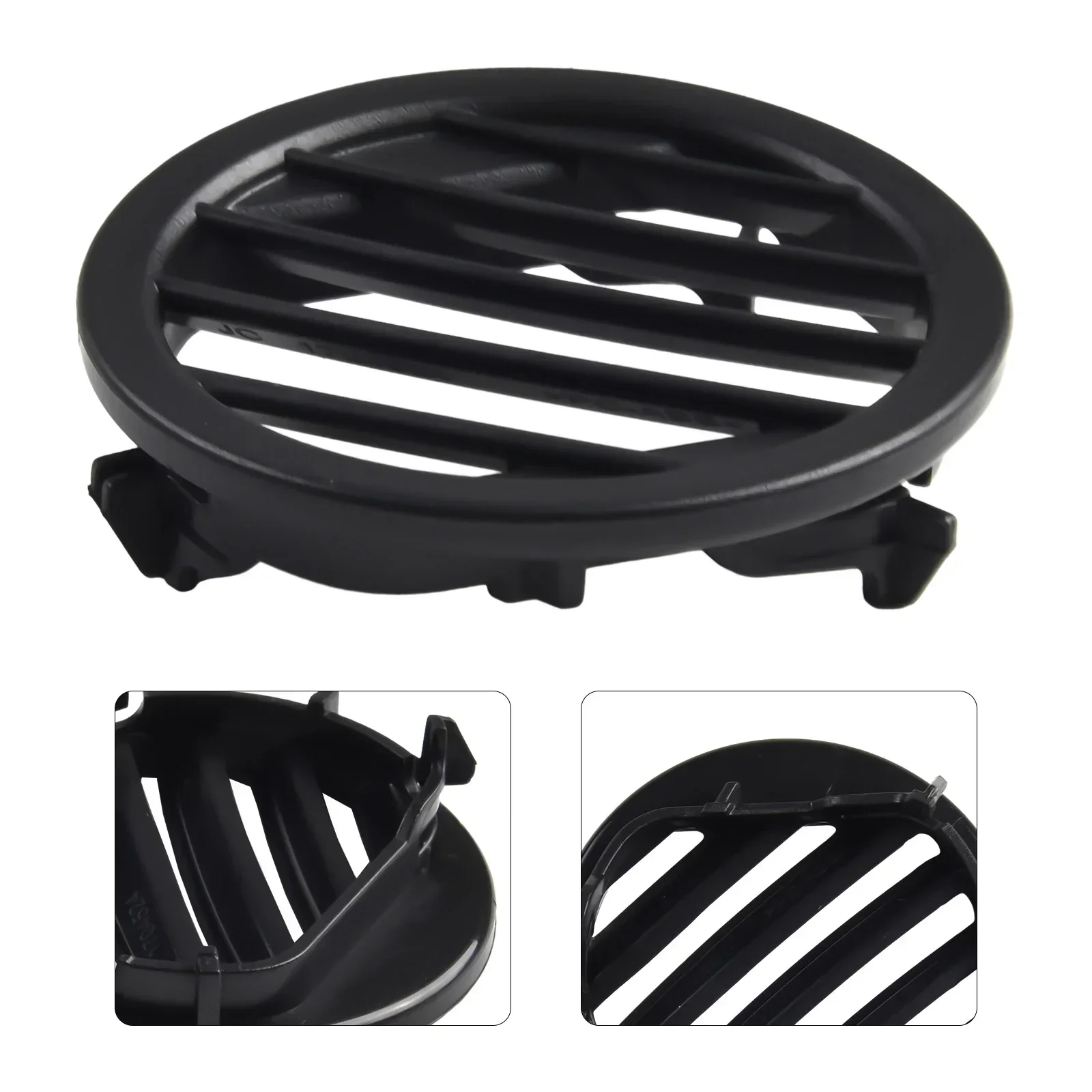 2pcs Car Right Dashboard Air Conditioning Outlet Round Grille Air Outlet Grille Cover For Mercedes-Benz X204 GLK250