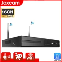 16CH H.265 5MP NVR inalámbrico detección humana Wifi sistema de cámara CCTV P2P cámaras IP red WiFi NVR para aplicación Eseecloud 16 canales