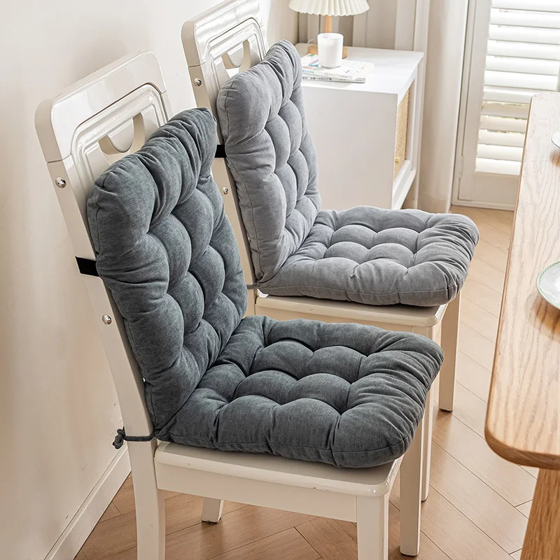 Desk Chair Cushion Office Chair Cushion Seat Cushion With High Back Support Soft Seat Pad For Home Dorm Desk Rocking Chair Patio
