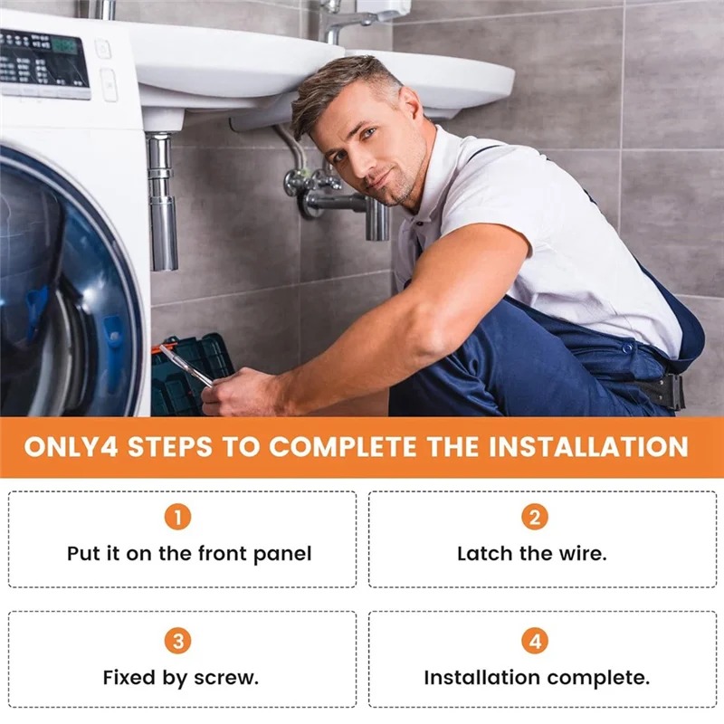 A21F-Washing Machine Solenoid Valve Water Inlet Valve FVS-197V1-W-C Fully Automatic Drum Universal Accessories