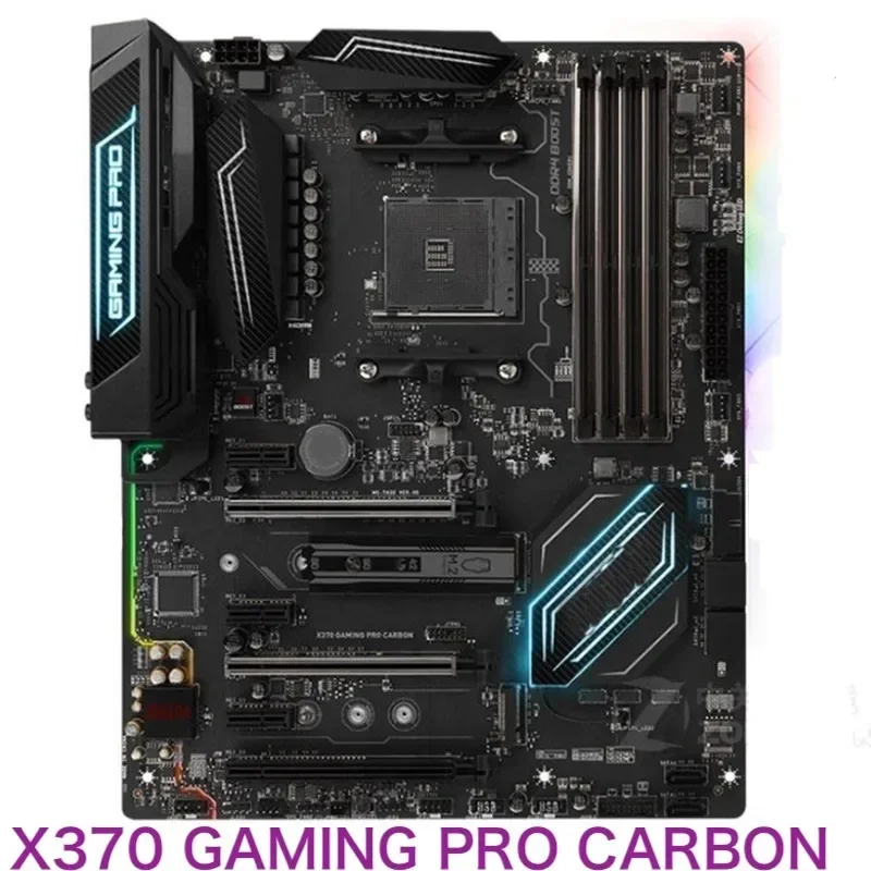 

For MSI X370 GAMING PRO CARBON Motherboard Socet AM4 64GB DDR4 ATX Mainboard 100% Tested OK Fully Work Free Shipping