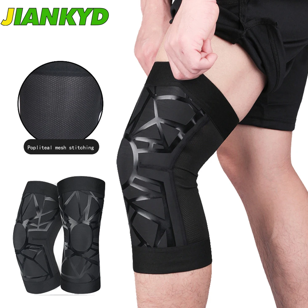 

1Pcs Knee Compression Sleeve Brace Support for Knee Pain for Men & Women Running, Basketball, Volleyball, Weightlifting, Gym