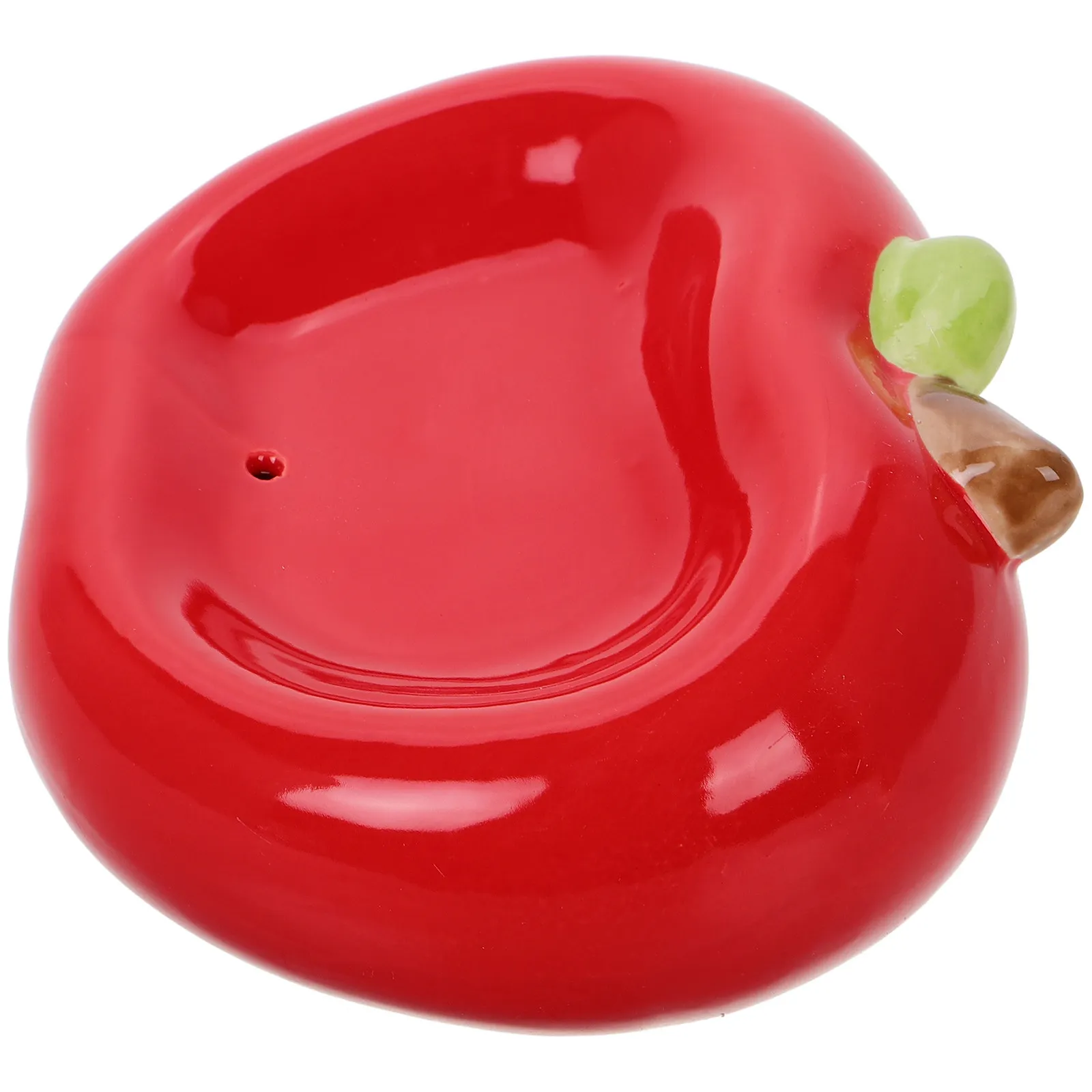 

Decorative Ceramic Soap Tray Shaped with Holes Sink Bathroom Vanity Kitchen Counter Soap Storage Solution
