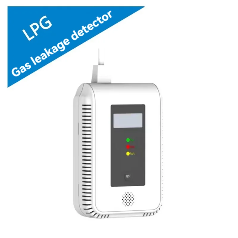 BAAY Detector De fugas De Gas Combustible alarma De fuga De Gas GLP alarma De Sensor De Gas para el hogar/lateral de trabajo/viajes