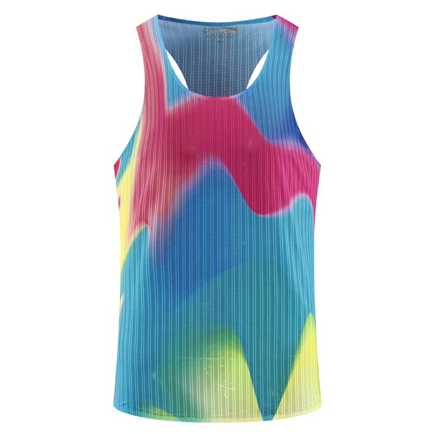 Mens Athletics Tank Tops Ultra Light Running Vests Outdoor Sports Fitness Guys Sleeveless Shirts Athlete Track Field Clothing