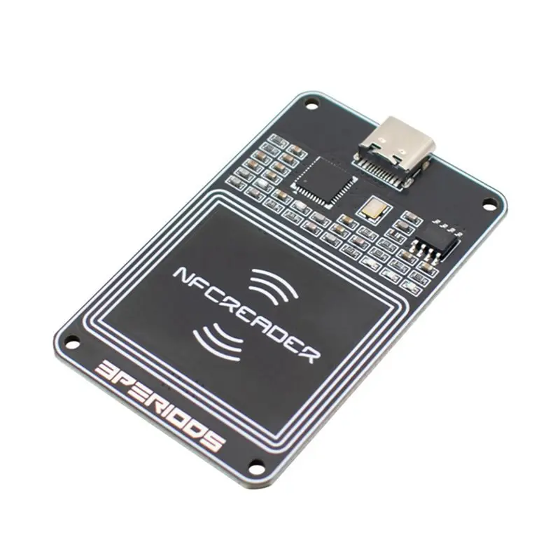 【PORTABLE】2X PCR532 NFC Reader IC Card Reader Writer IC Card Replicator For Mobile Phone Bracelet Simulates Elevator Door Access