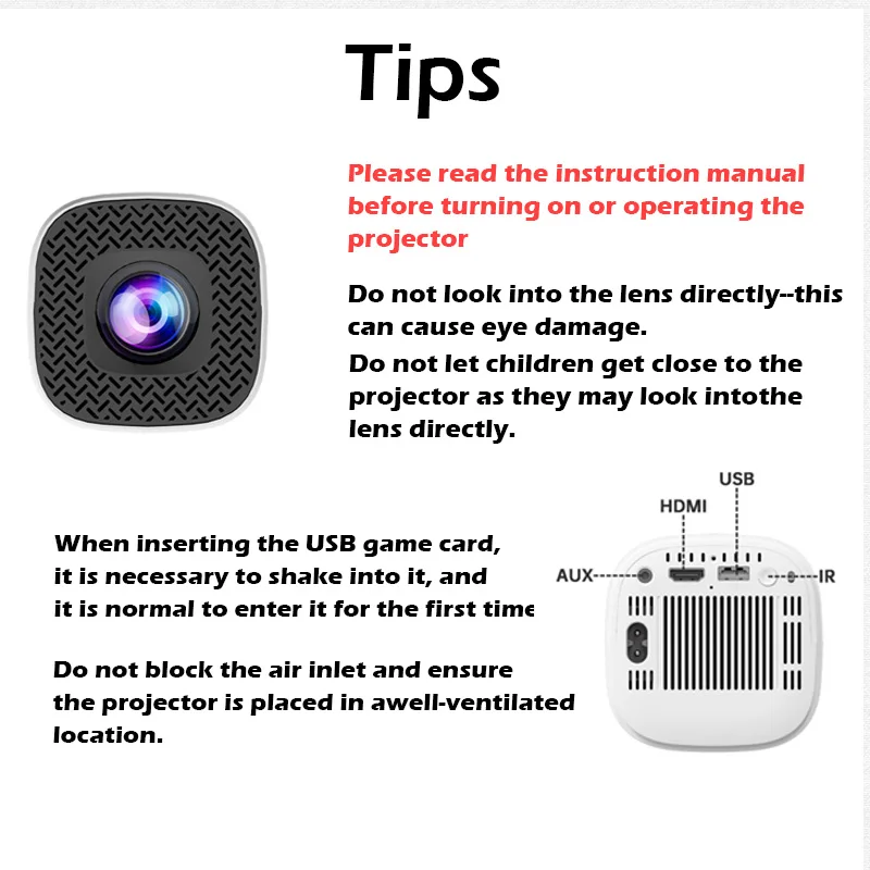 Projetor de jogos android 11 p30max 64gb cartão tf controlador de jogos sem fio duplo wifi 1280*720p projetor portátil de home theater