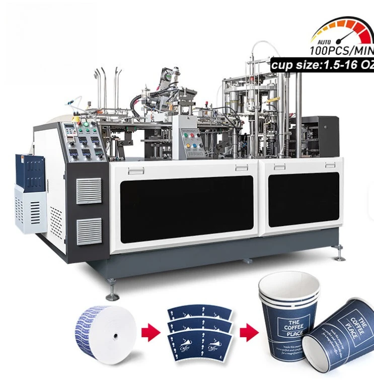Customized Fully Automatic Double Wild Small Paper Cup Forming Machine